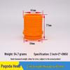 POM Anti-Corrosion Plastic Steel Connector with Internal and External Threads for Water Pipes and Tanks
