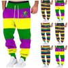 Pantaloni Fitness Sportivi Primaverili da Uomo Larghi per Corsa Casual Tuta di Cotone