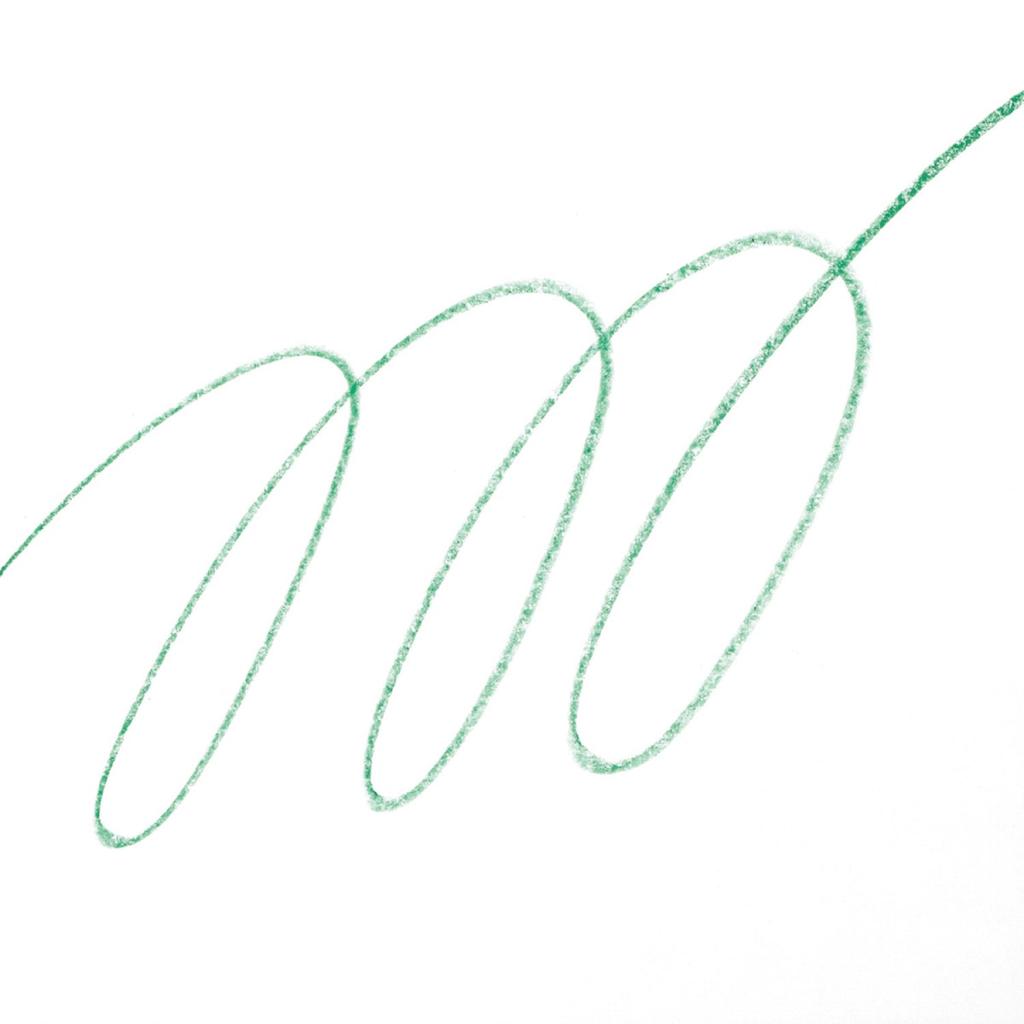 Mitsubishi Pencil Dermatograph Colored Oil-Based Pencils, Green, 12-Pack, K7600.6