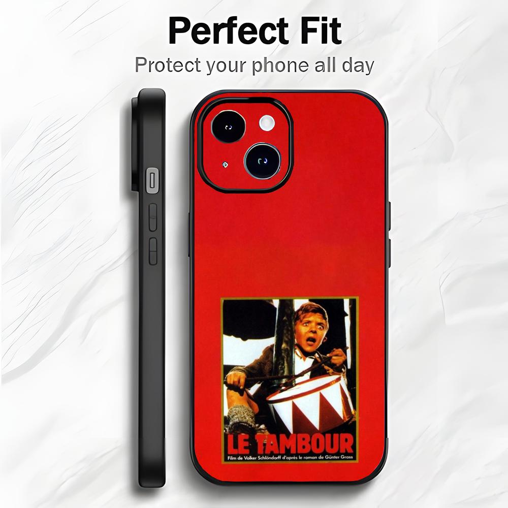 Classic German Film D-Die Blechtrommel Phone Case Phone Case Soft Packaging Lightweight For iPhone17 16 15 14 13ProMax iphone12promax