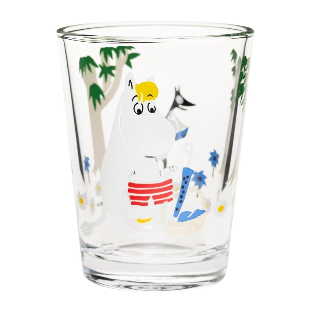 Moomin Tumbler Glass 220ml Vacation Tableware ARABIA