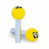 Pomello Serratura Porta MOONEYES Attrezzato Stile Americano (Giallo) -