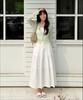 MIXXO Cotton Long Skirt Re Whg410A_Miwwhg71Qa