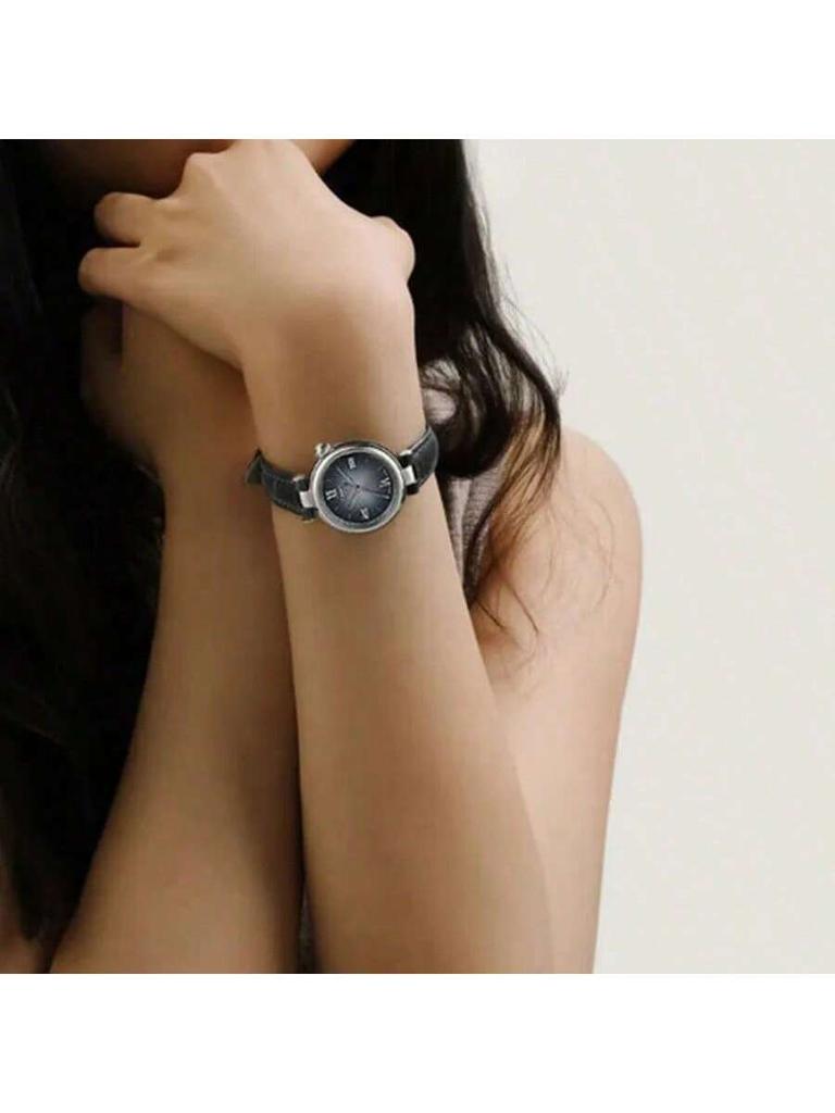 Women's quartz watch with marked dial, elegant hands, versatile stylish accessory, unique style, suitable daily wear. gift T152.010.16.038.00