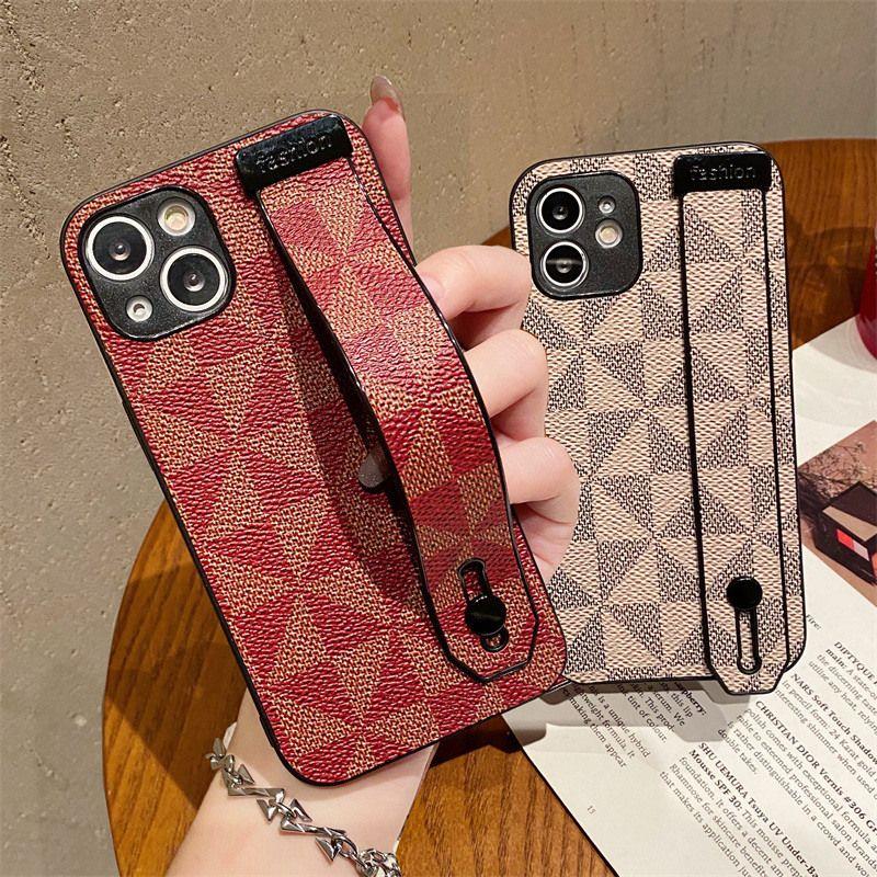 Samsung S23Ultra Mobile Phone Case S22 Wristband S21 + Bracket A72/a51/FE Festive Note10