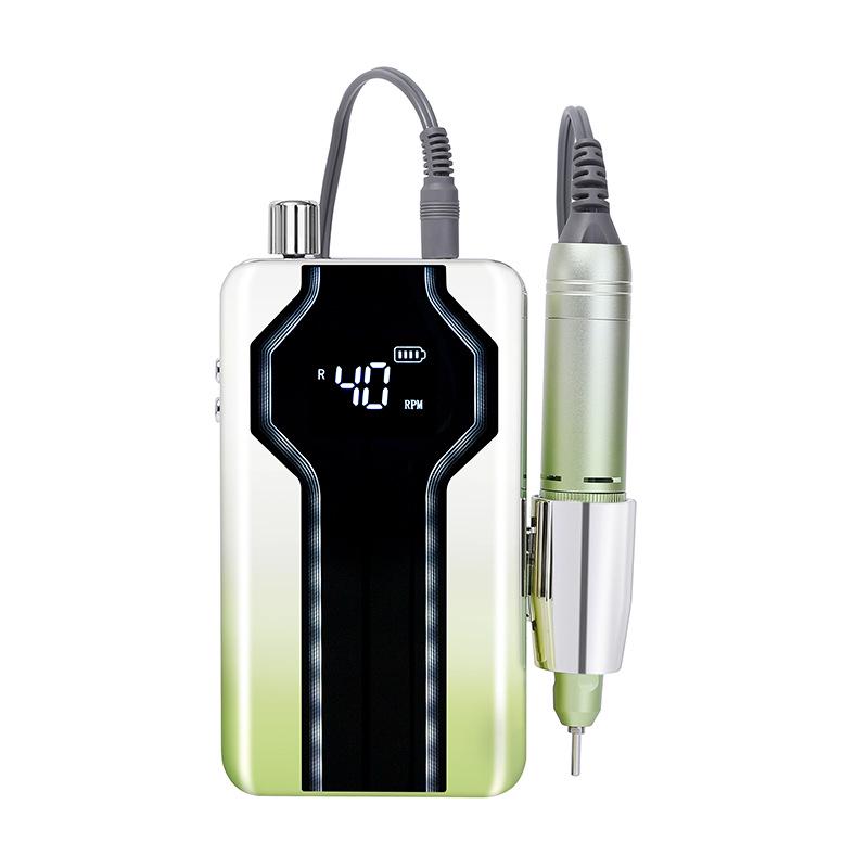 

High-Speed Gradient Nail Polishing Machine: Rechargeable 40,000 RPM Nail Remover