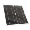 Solar Panel Monocrystalline Silicon Waterproof High Performance for RV Car Boat Trailer 20W 18V 10A