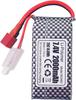 2× 7.4V 2000mAh LiPo Batteries with T-Plug + Dual USB Charger – Compatible with RC 9200, 9200E, 200E, 9202E, HM101, 9125, S920, S921, HB101