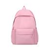 Literary Fresh Candy Color Student Backpack: Large Capacity Travel & Laptop Bag