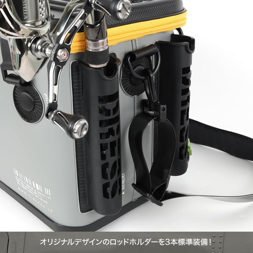 DRESS Backpack Mini Complete Box Fishing 17L Rod Holder EVA Multifunctional Fishing Fishing Gear Fishing Case Waterproof Storage Container Tackle Bag