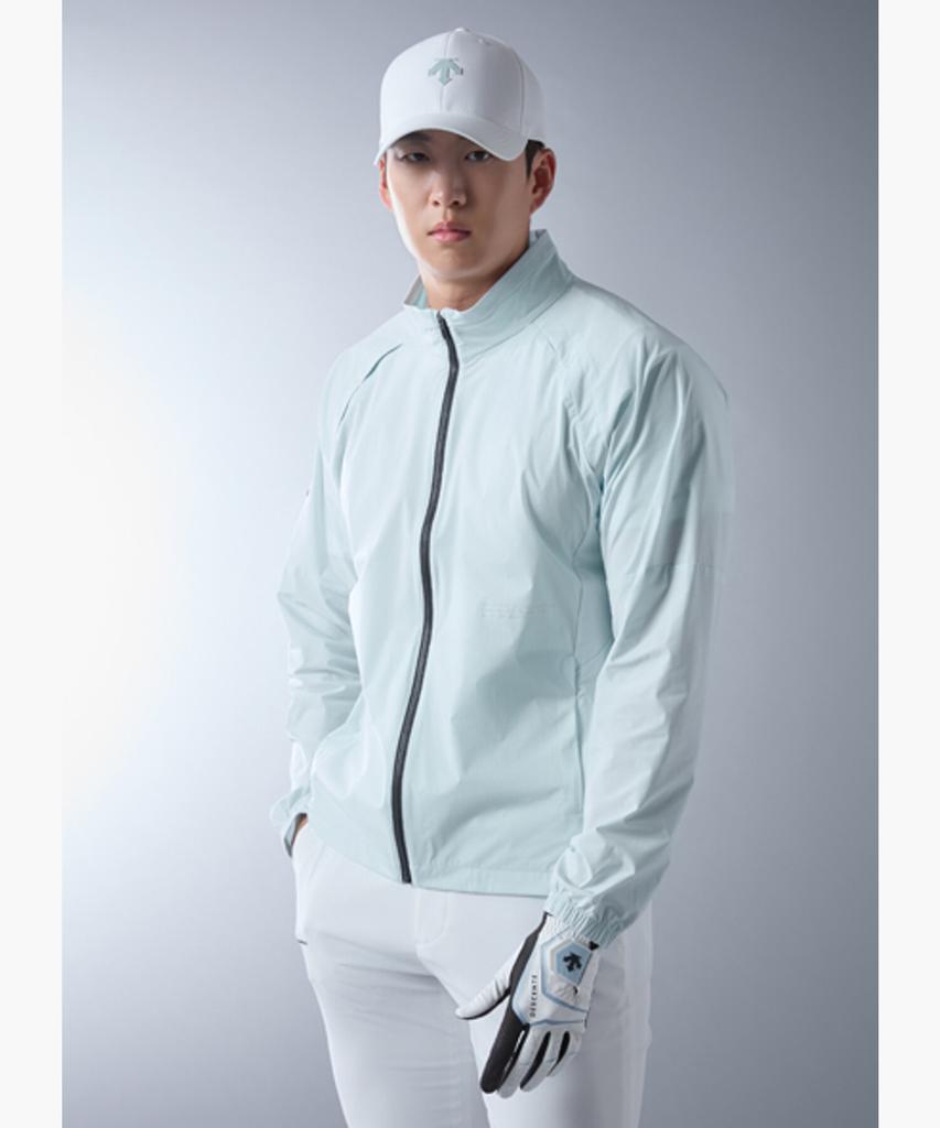 Descente Golf Men'S Woven Hybrid Jumper (Dq12Mfbl34)