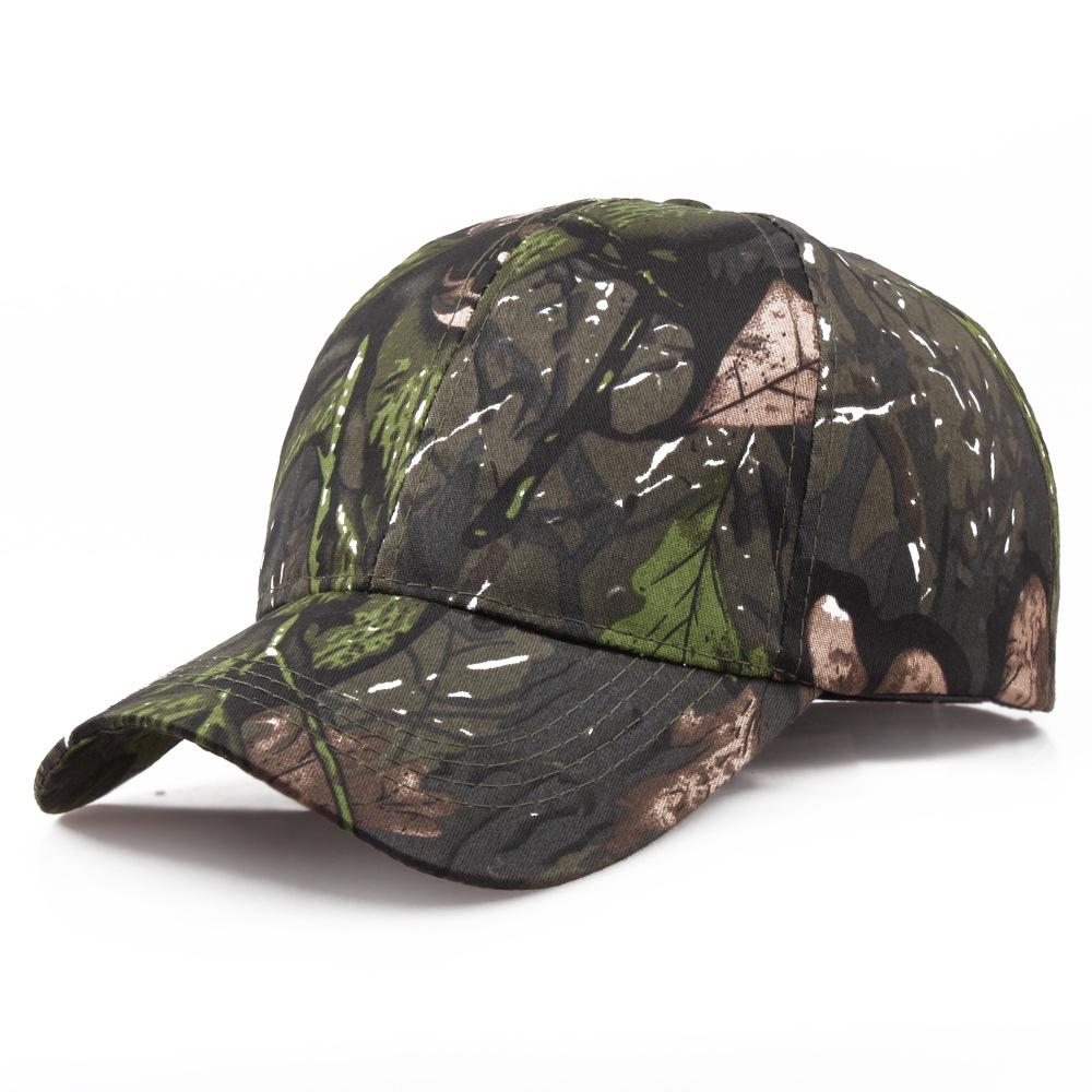 Summer Camo Quick-Dry Sun Protection Hat - Unisex Sniper & Baseball Style Adjustable
