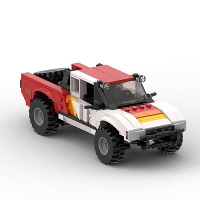 Building Block Compatible 93960 Toyota T100 Small Particle Diy Assembly Truck Model Gift Ornament