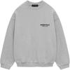 Fear of God Essentials Fleece Crewneck II Light Heather Grey Men Tops 192HO246268F