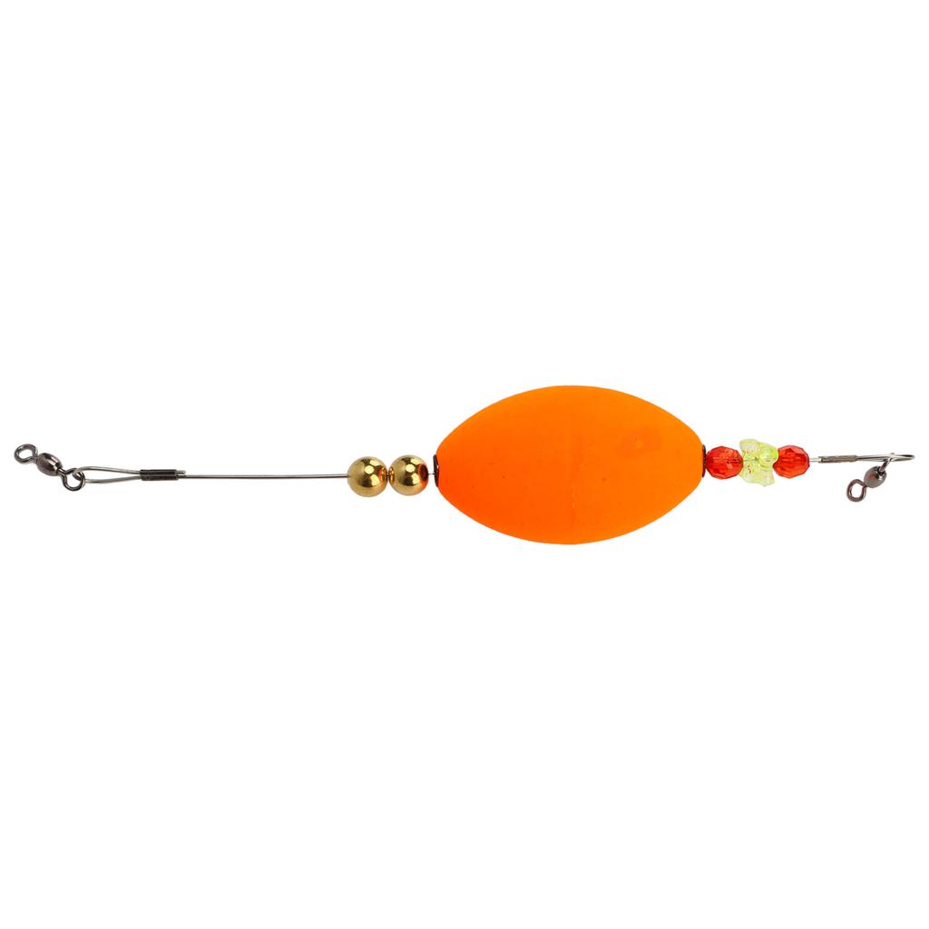 Roter Fisch Korkpose Angelgerät Hohe Empfindlichkeit Langlebiger Pose Stick für Tiefwasser Orange