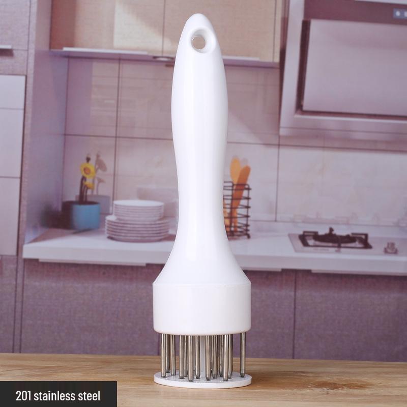 Stainless Steel Meat Tenderizer Hammer with Needle Inserts