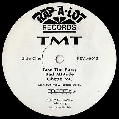12inch Record TOO MUCH TROUBLE - Take The Pussy PEVL6618 RAP-A-LOT RECOR 1992 US Rap & Hip-Hop/R&B Used