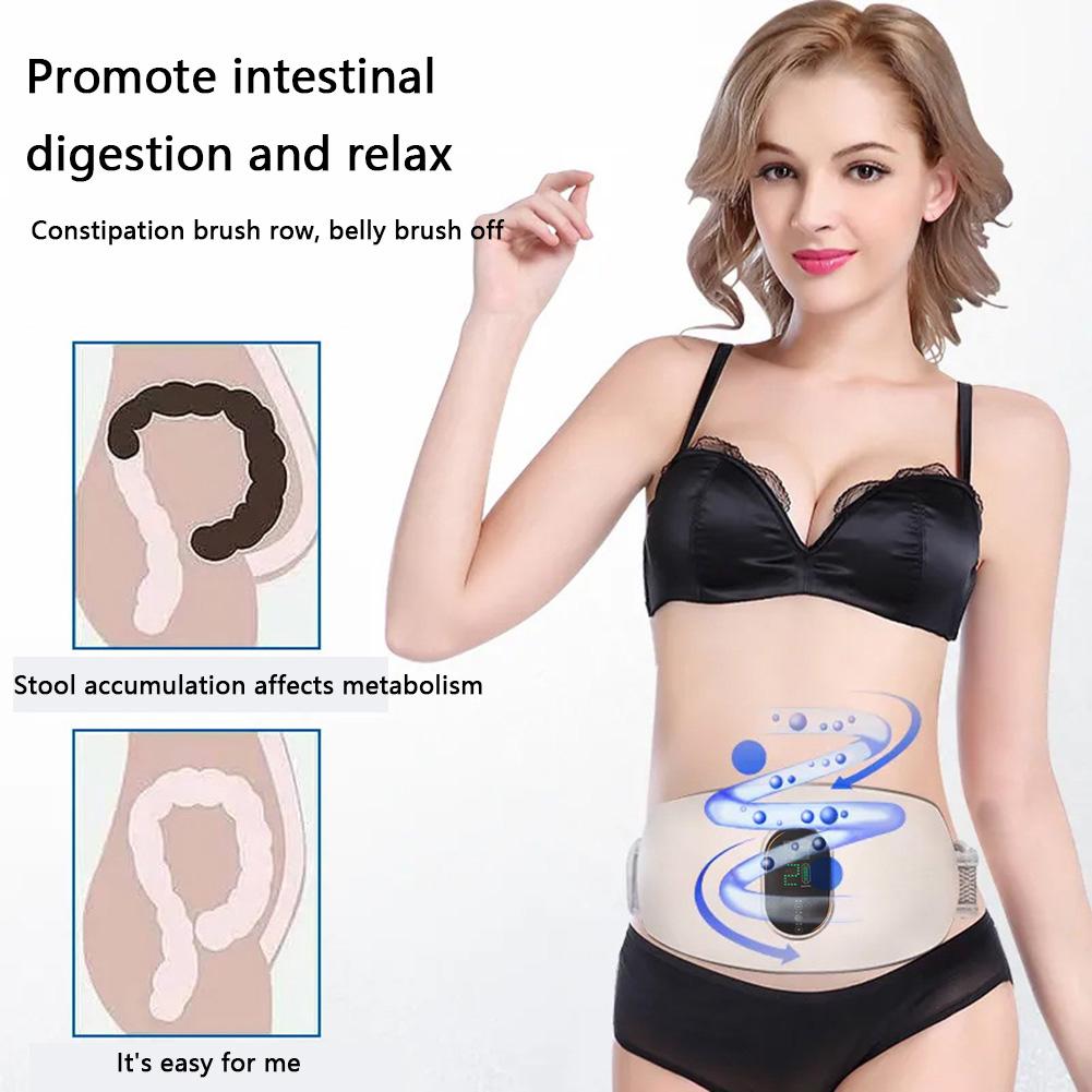Electric Slimming Machine Professional Weight Loss Lazy Big Belly Full Body Thin Waist Belt Fat Burning Abdominal Massage Device