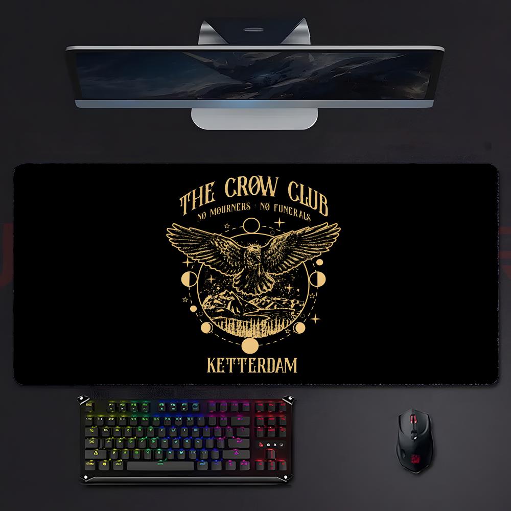 Cool Thrilling Show SSix Of Crows Mouse Pad Large Gaming Mousepad With Stitched Edges Thickened Desk Mat Pc