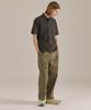 BASIC HOUSE Uni Semi-Overfit Pique Polo Shirt Dark Grey Lyts3104