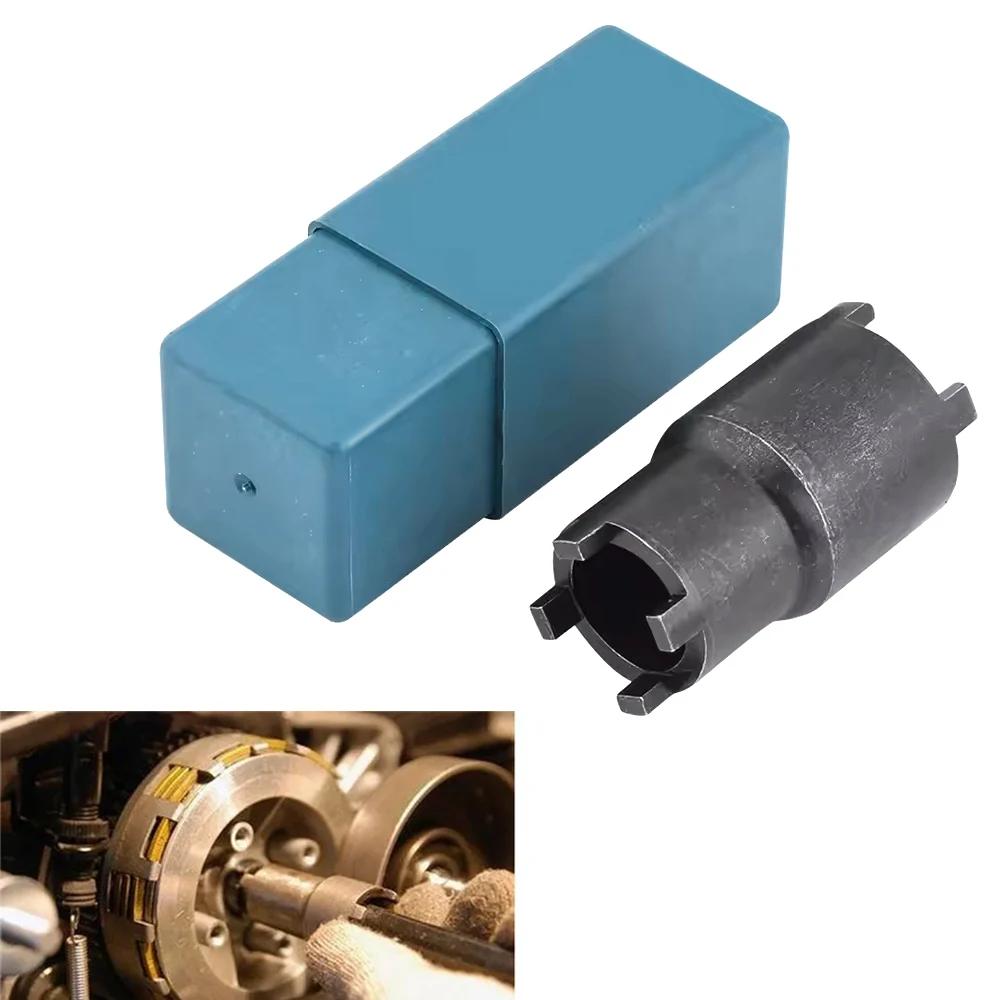 

Motorcycle Nut Removal Tool Black Double-Headed Clutch Lock Nut Wrench Moto Repair Tools For KTM Yamaha HONDA Suzuki Kawasaki чорний