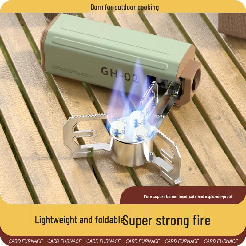 ZhiShi Portable Folding Three-Head Cassette Stove