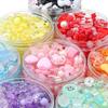 Baroque Style Acrylic Beads for DIY Bracelet Crafting