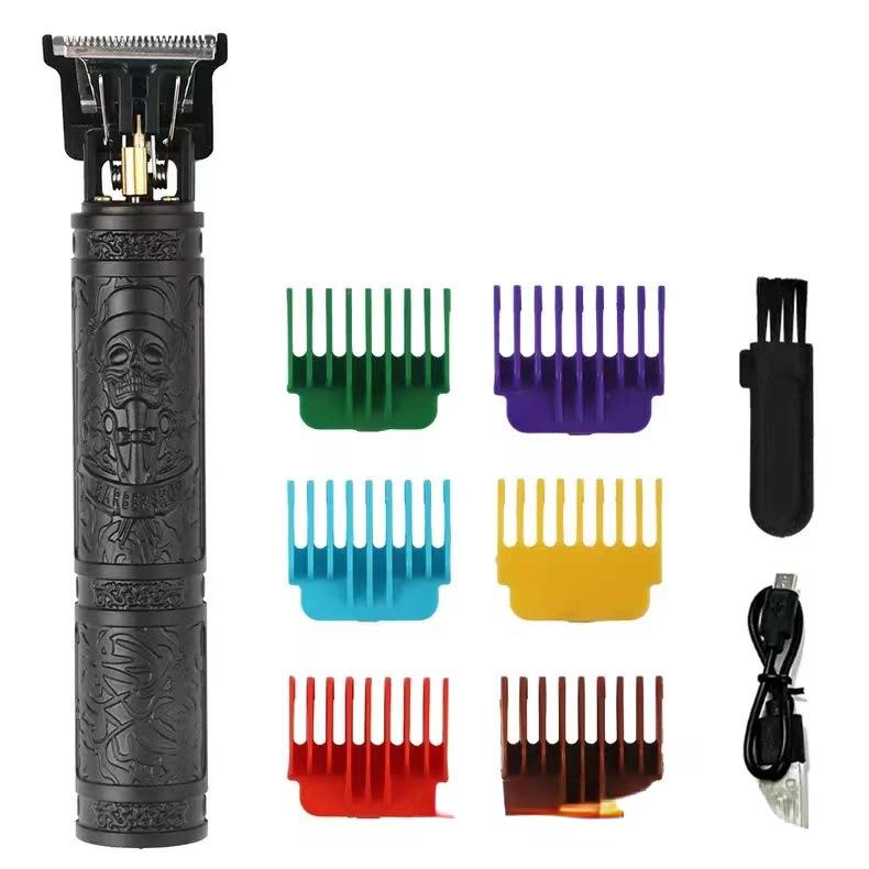 Vintage T9 Electric Cordless Hair Cutting Machine Professional Hair Barber Trimmer For Men Clipper Beard Shaver Holiday Gift