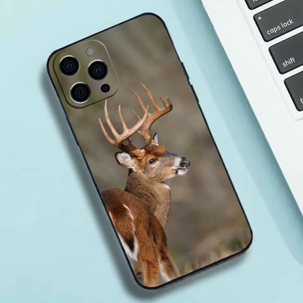 Deer Hunting Phone Case Silicone Soft For IPhone 17 16 15 14 13 12 11 X XR Plus Pro Max Plus
