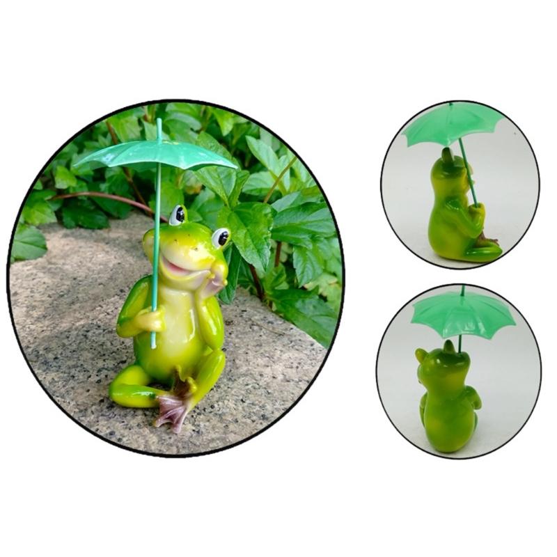 Frogs Garden Statue for Outdoor Garden Decors Pond Lawns Statues Garden Sculpture Decorations for Home Yard Party Decors