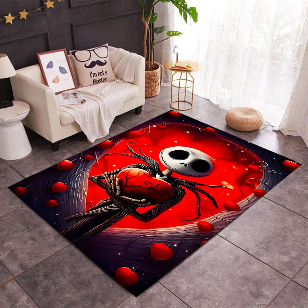 Nightmare Before Christmas Floor Mat Suitable for Bedrooms Outdoor Decorate room Foyer Antislip Carpet Office home decor Wedding Party Gift