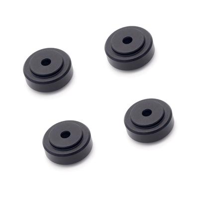 4PCS Heavy Duty NonSlip Rubber Base Speaker Feet Pad Vibration Damping Pad For HiFi Amplifiers Systems 20x9mm Size