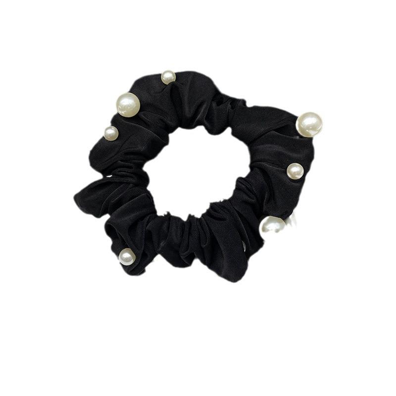 French Elegant Pearl Hair Tie: Versatile High-Grade Ponytail Accessory