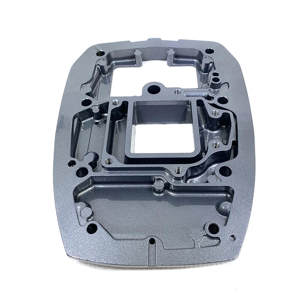 6B4-41137-00 Auspuffleitblech, für Yamaha 2-Takt Außenbordmotoren, Modelle 15D und 9.9PS bis 5B, Kompatibel mit 15B CA