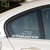 Auto Styling Auto Vinyl Aufkleber AC Schnitzer Fenster Auto Karosserie PVC Schnitzerei Aufkleber für X1 X3 X5 X6 3er 5er 7er Serie