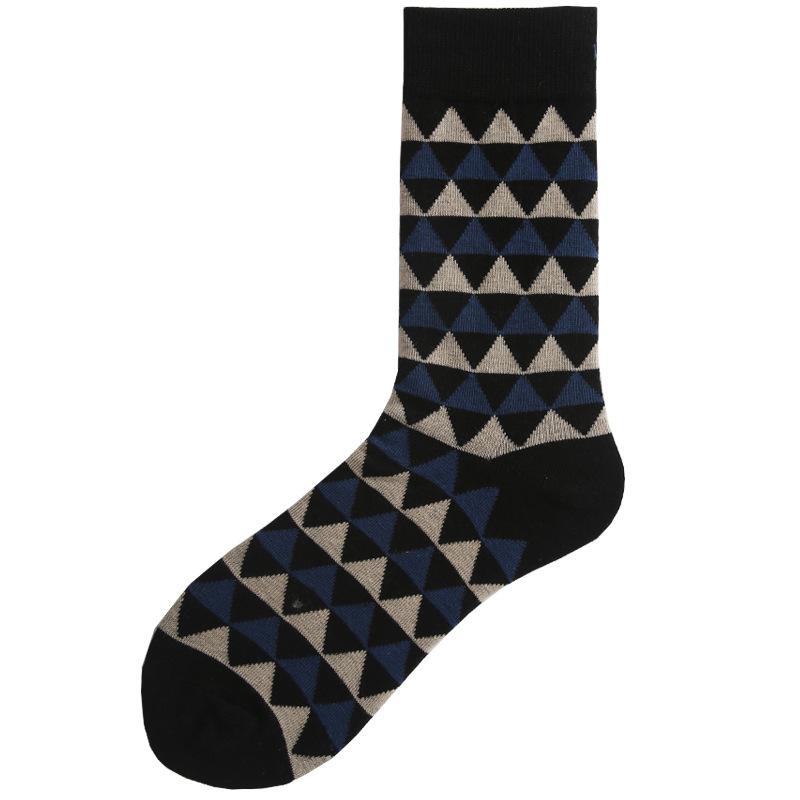 Summer Cotton Socks Trendy Socks Street Personality Illustrations Poached Eggs Harbor Jacquard Medium Tube Socks Socks Couple