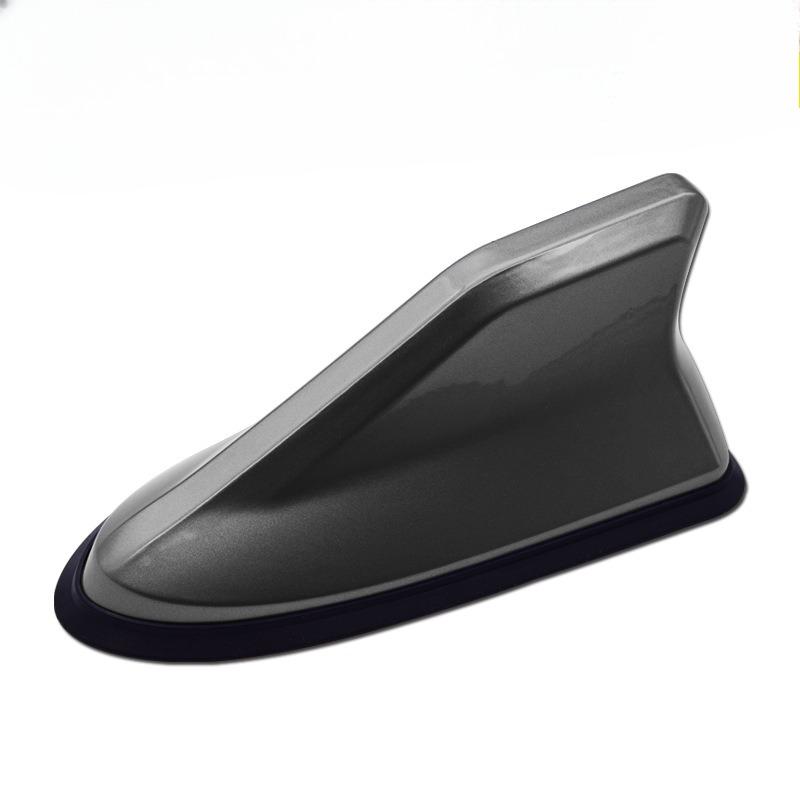 

Universal Car Antennas Shark Fin Antenna Auto Radio AM FM Antenna Signal Amplifier сірий колір