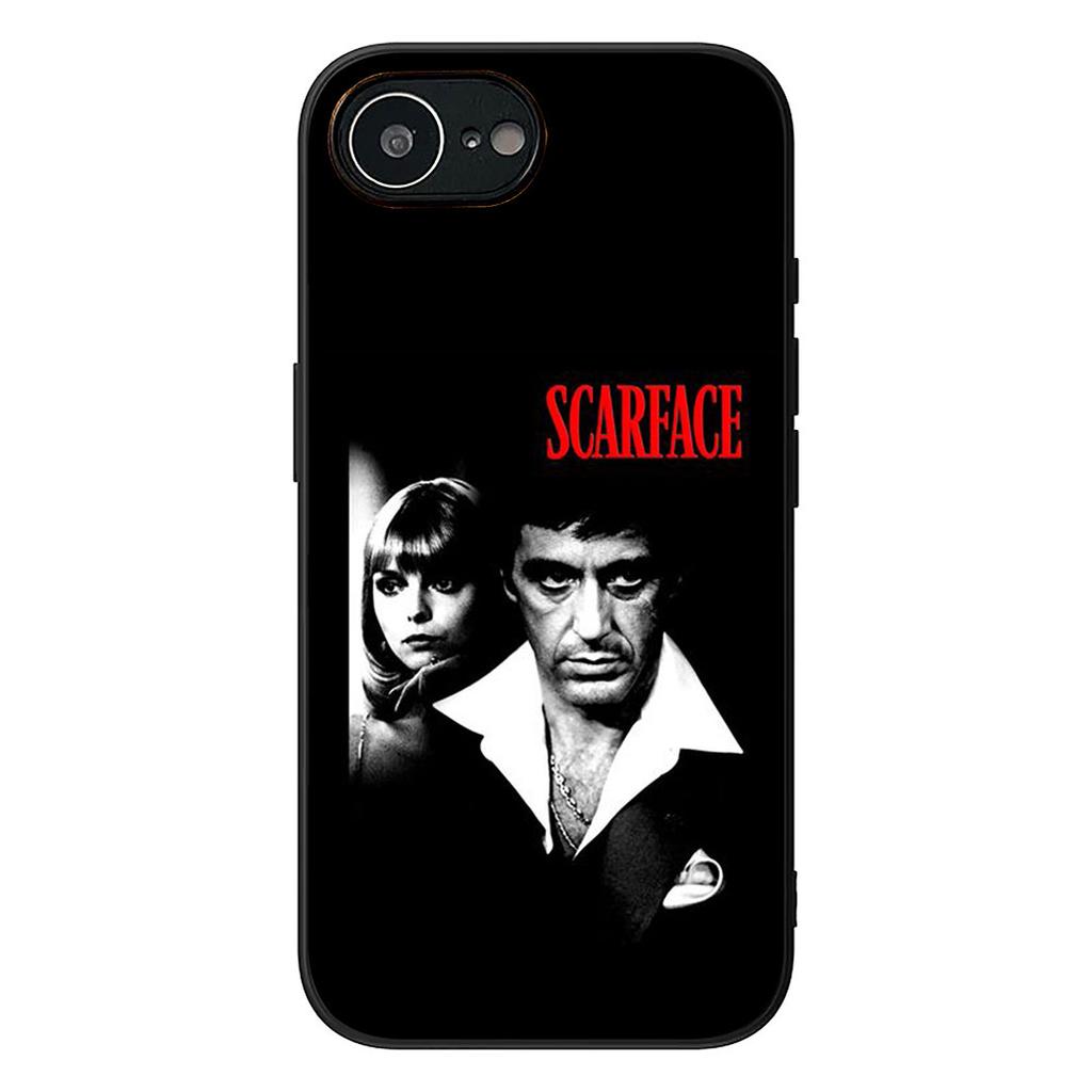 Al Tony Pacino Montana S-Scarfaces Phone Cover for Apple iPhone 12 13 Mini XS 11 Pro Max 7 8 Plus + XR 8+ X SE 2020 SE3 Case