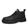 Mode Rutschfeste Freizeitspaziergang Herren Basic Stiefel Heißer Verkauf Schnürstiefeletten Allround Outdoor Wanderschuhe Hoher Schaft Herren Business Botas