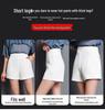 Women's Plus Size High Waist White A-Line Shorts - Slimming, Loose Fit, Wide Leg, Perfect for Spring/Summer Casual Wear