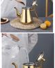 Stainless Steel Kashi Coffee & Teapot with Filter for Induction Cookers