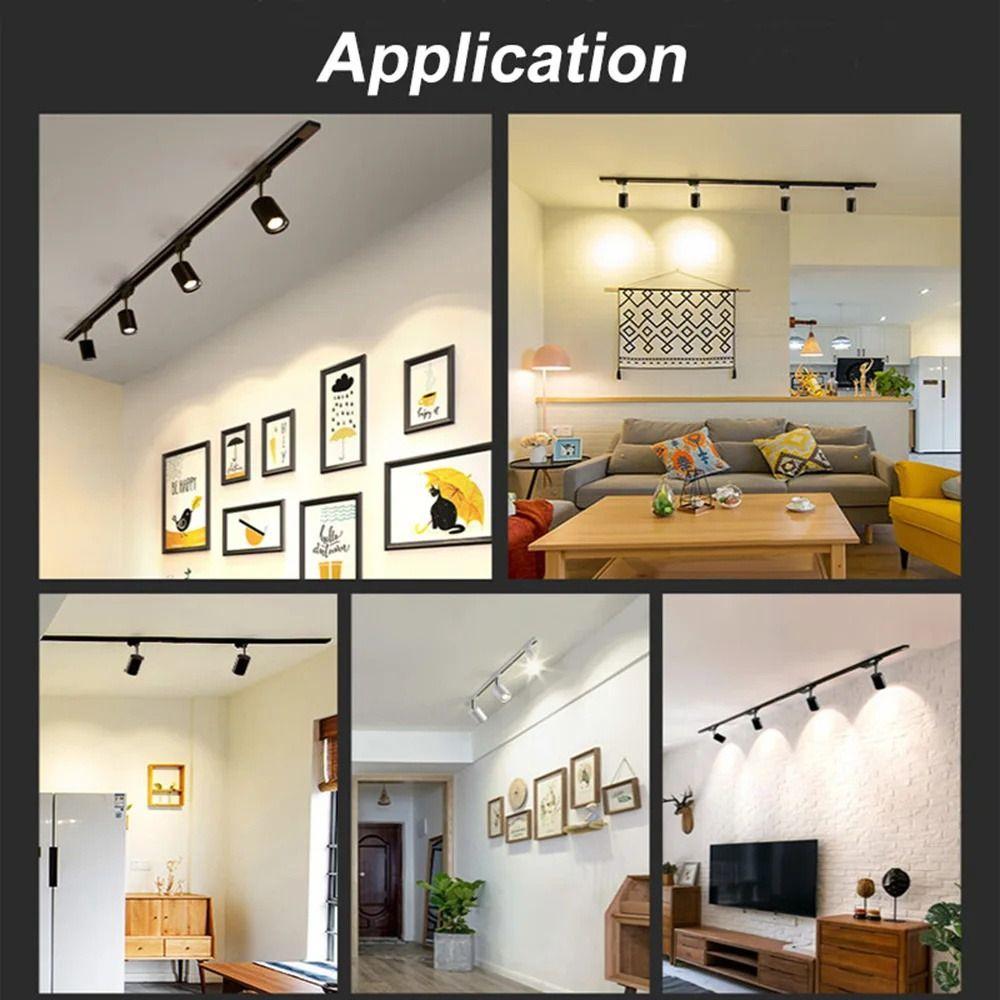Track Light Rail Spotlight Rotated Downlight Durable LED Track Light Home