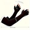 Ice Silk Arm Sleeves Summer Breathable Anti-uv Quick-dry Cycling Sleeves Sunshade Non-slip Touchscreen Hiking Driving Arm Cover