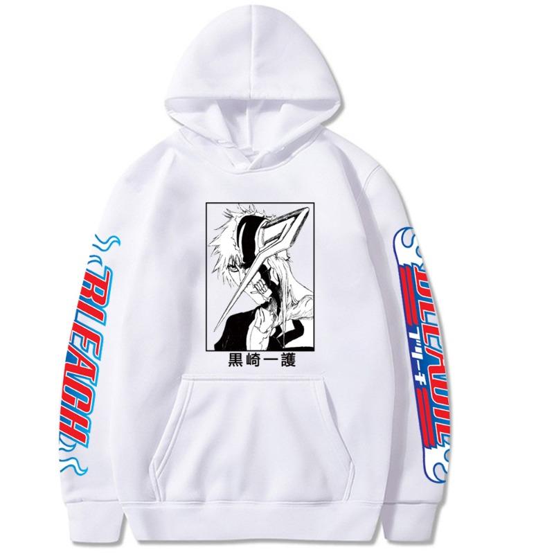 Kurosaki Ichigo BLEACH Hoodie Men Women Sweatshirt Print Unisex Streetwear Style Autumn Winter Fashion Tops Clothes