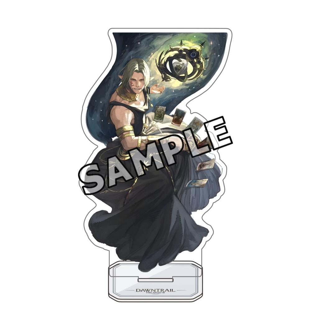 Game Final Fantasy XIV Acrylic Stand Emet-Selch Y'shtola Rhul Figure Decor Ornament Collection Model KEY Desk Decor Fans Gift