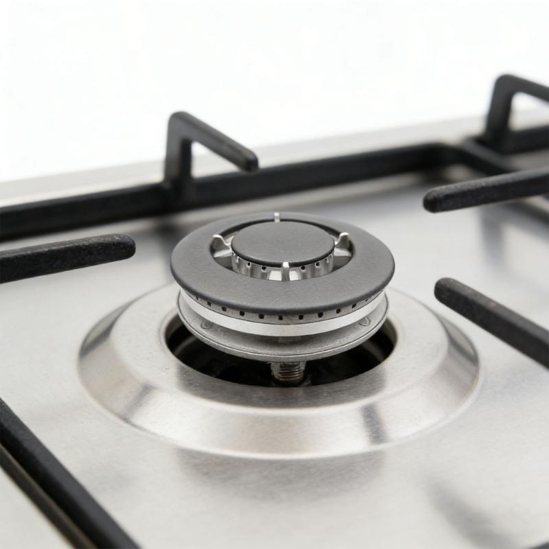 Multifunctional Burners Head and Base Cup Set for Home Stove High Heat Distribution Easy Installation Stable Base