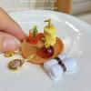 Creative Miniature Bathroom Toiletries Set Resin Figure Doll House Accessories With Fine Detail For Scene Decoration