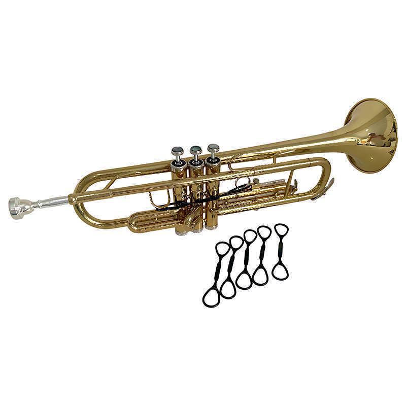 Silicone Non-Slip Trumpet Tuning Ring with Anti-Lost Leather Case