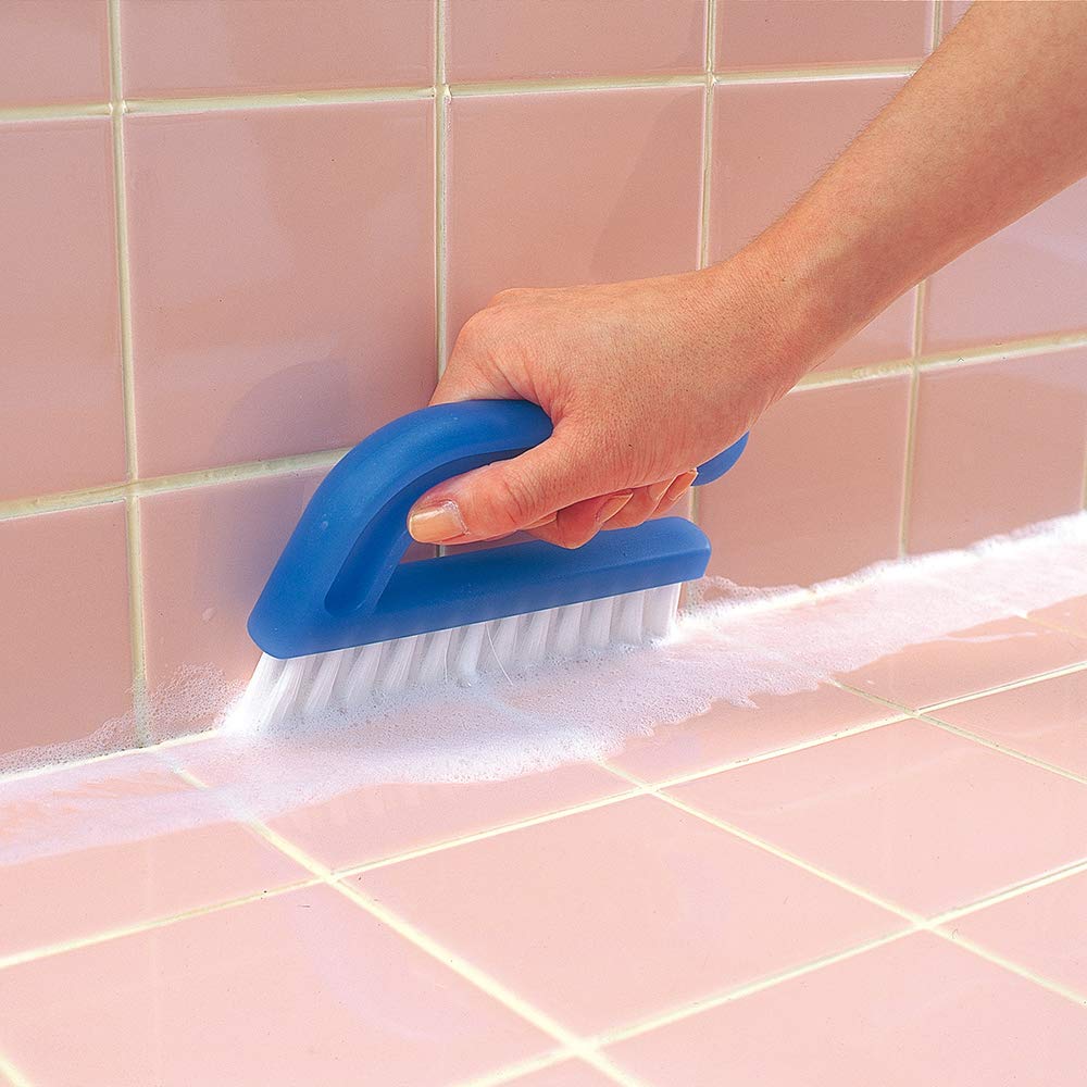 Azuma Bathroom Brush TK Tile Joint Brush CB Total Length 16cm Blue Shape Perfect for Tile Joints 331100620