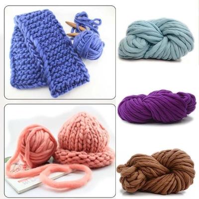 1 Roll Icelandic Wool Sweater Chunky Wool Yarn Super Bulky Arm Knitting Wool Roving Knitted Blanket Chunky Wool Yarn